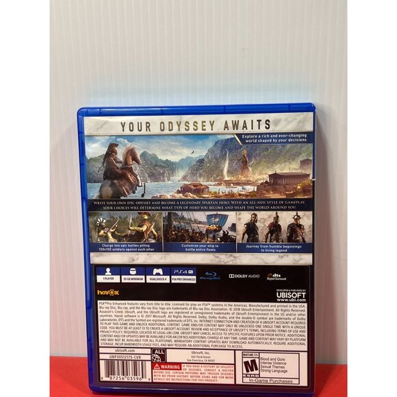 PS4 - Assassin's Creed Odyssey - Video Game - Picture 2 of 10